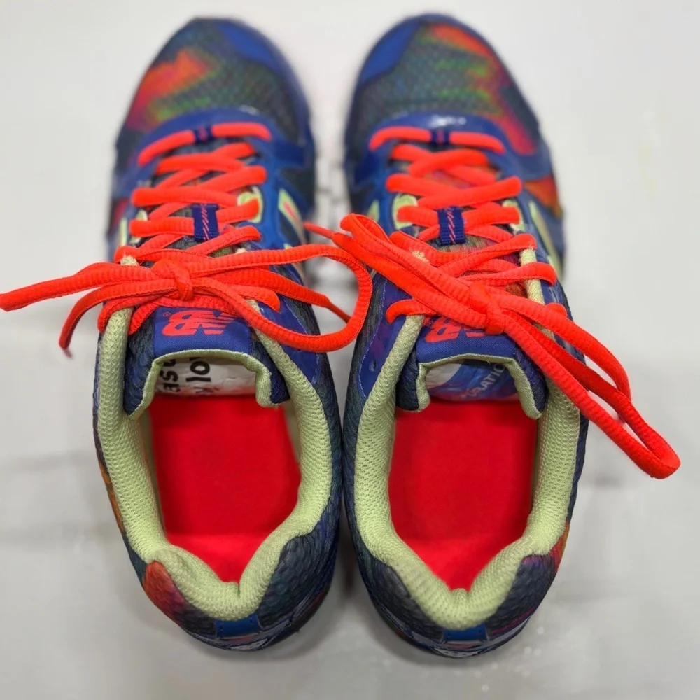 New Balance 750 v2 Women’s Size 8 Running Shoes Blue Red Multicolor Athletic Sne